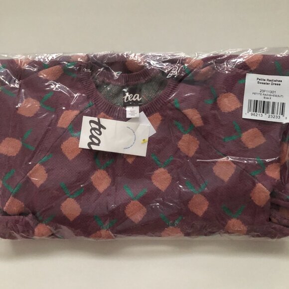 NWT Tea Collection Petite Radishes Sweater Dress - Picture 8 of 8